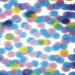 Sovrapposizione delle gocce d'inchiostro per creare sfumature di colore